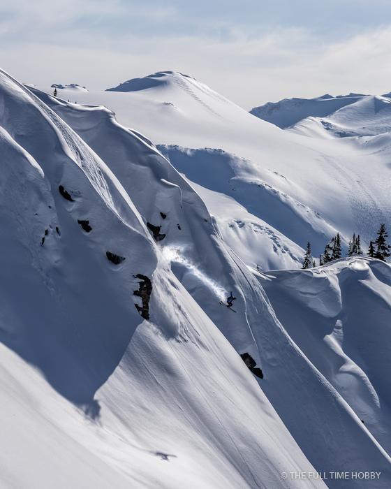 Big Mountain Skier, Mike Wiegele Helicopter Skiing, Blue River, BC