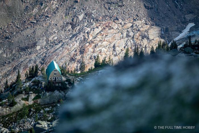 Blue Tent Under Granite, Bugaboo Provincial Park, BC