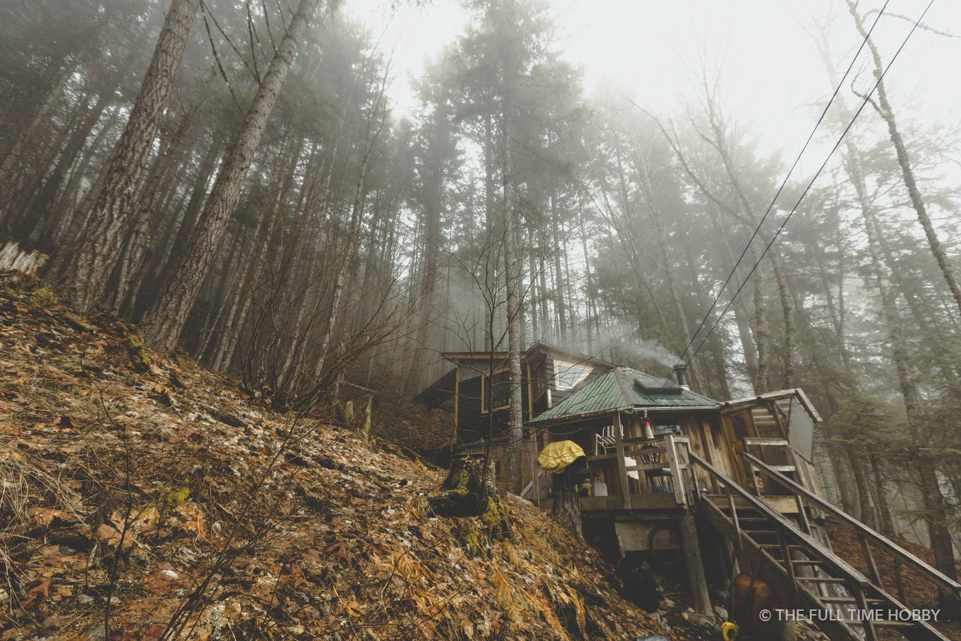Cabin in the Misty Forest, Pemberton, BC