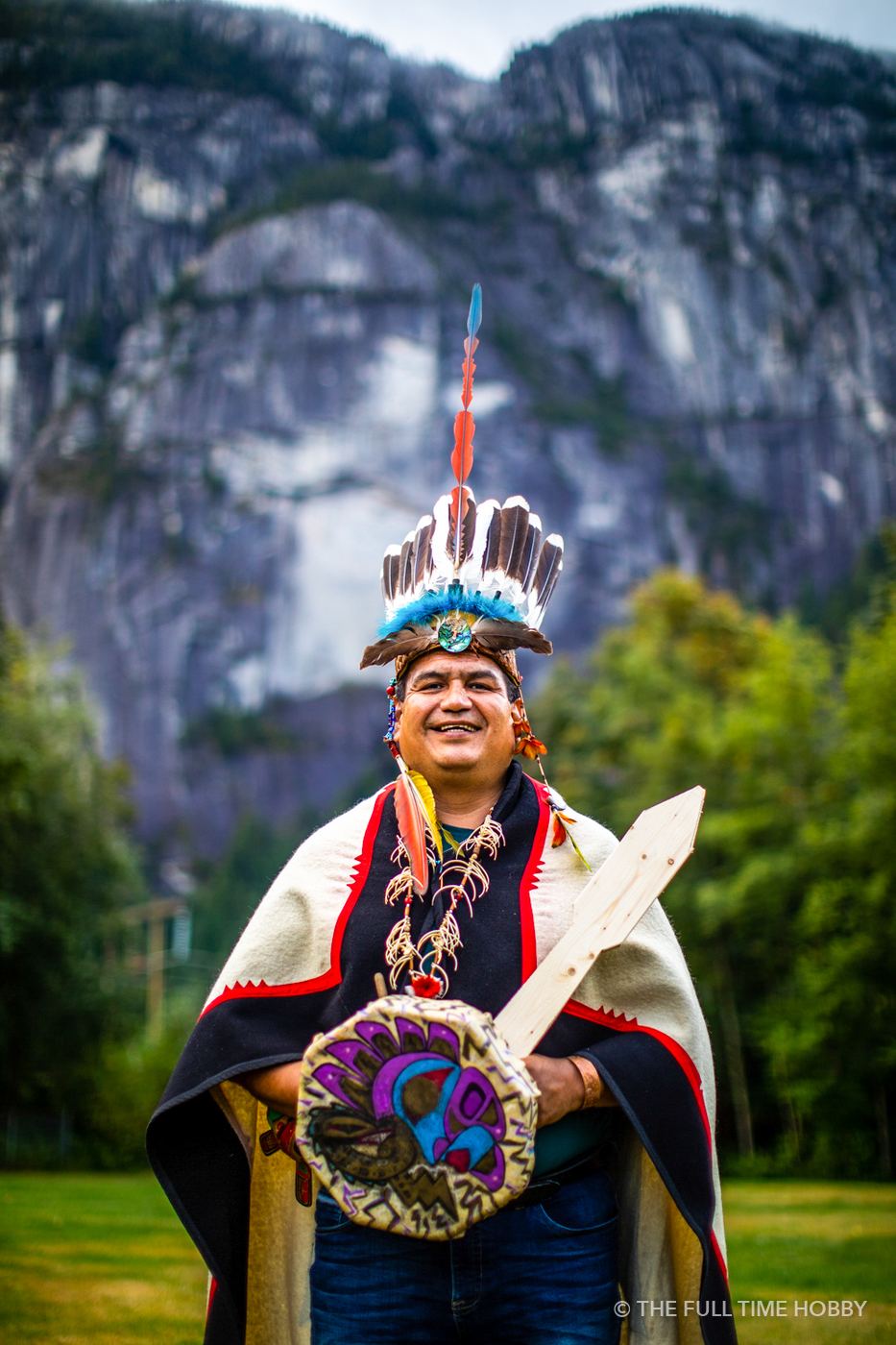 Ceremonial Headdress, Stawamus Chief, Squamish, BC