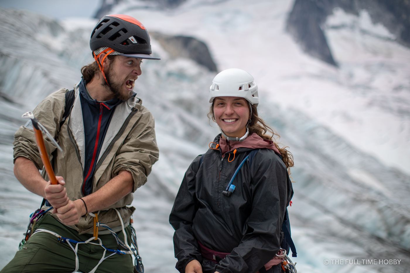 Climbers Gearing Up, Bugaboo Provincial Park, BC