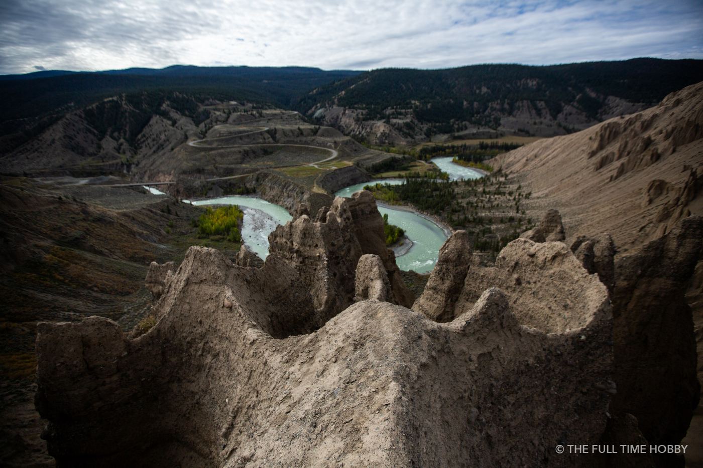 Eroded Canyon Hoodoos, Farwell Canyon, near Williams Lake, BC