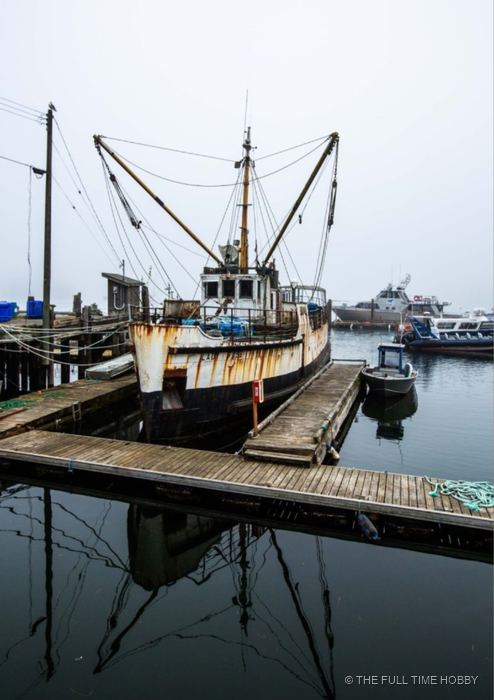 Fishing Boat at the Dock, Tofino, BC