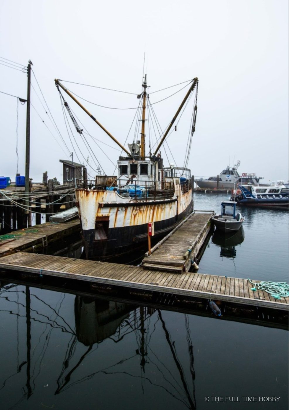 Fishing Boat at the Dock, Tofino, BC