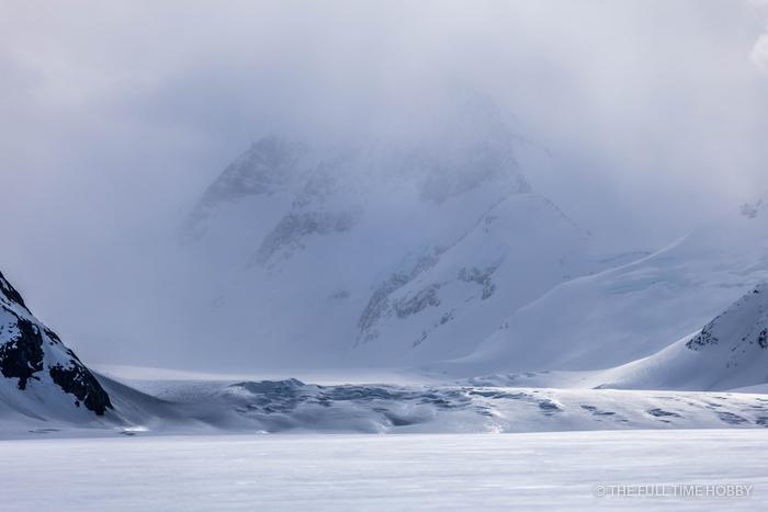 Foggy Glacier, Alaska