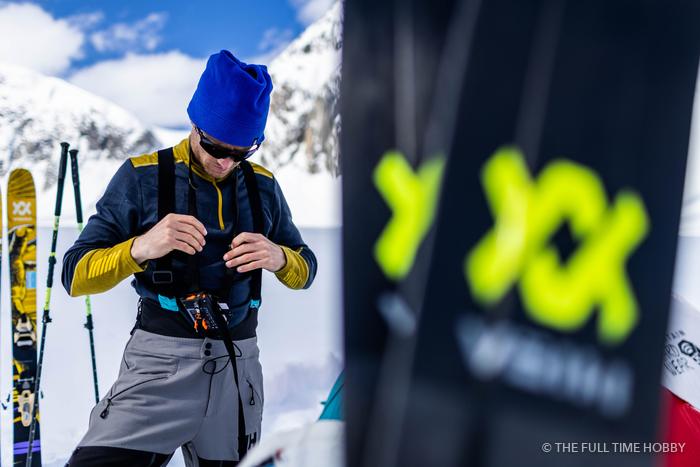 Gearing Up Beside the Skis, Alaska