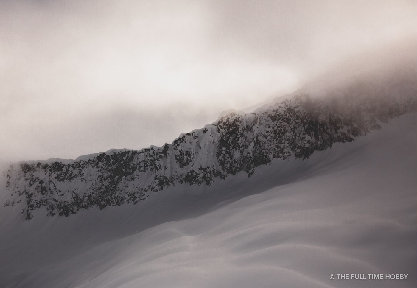Glacier Under Soft Light, Duffey Lake Provincial Park, BC