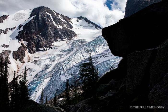 Glacier Valley From a Cave, Bugaboo Provincial Park, BC