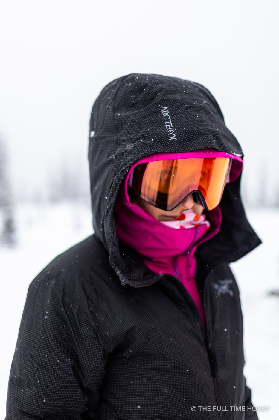 Goggles and Pink Mask, Whistler, BC