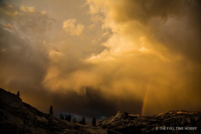 Golden Storm Sky, Yosemite National Park, California