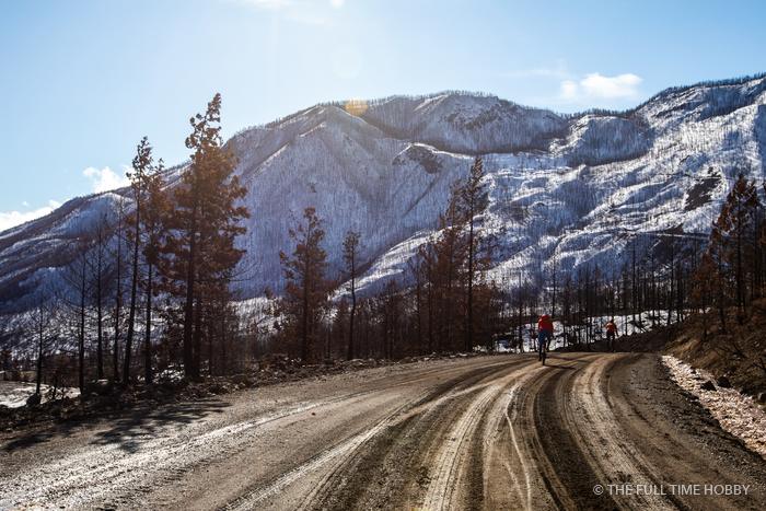 Gravel Road Into the Mountains, Lillooet, BC