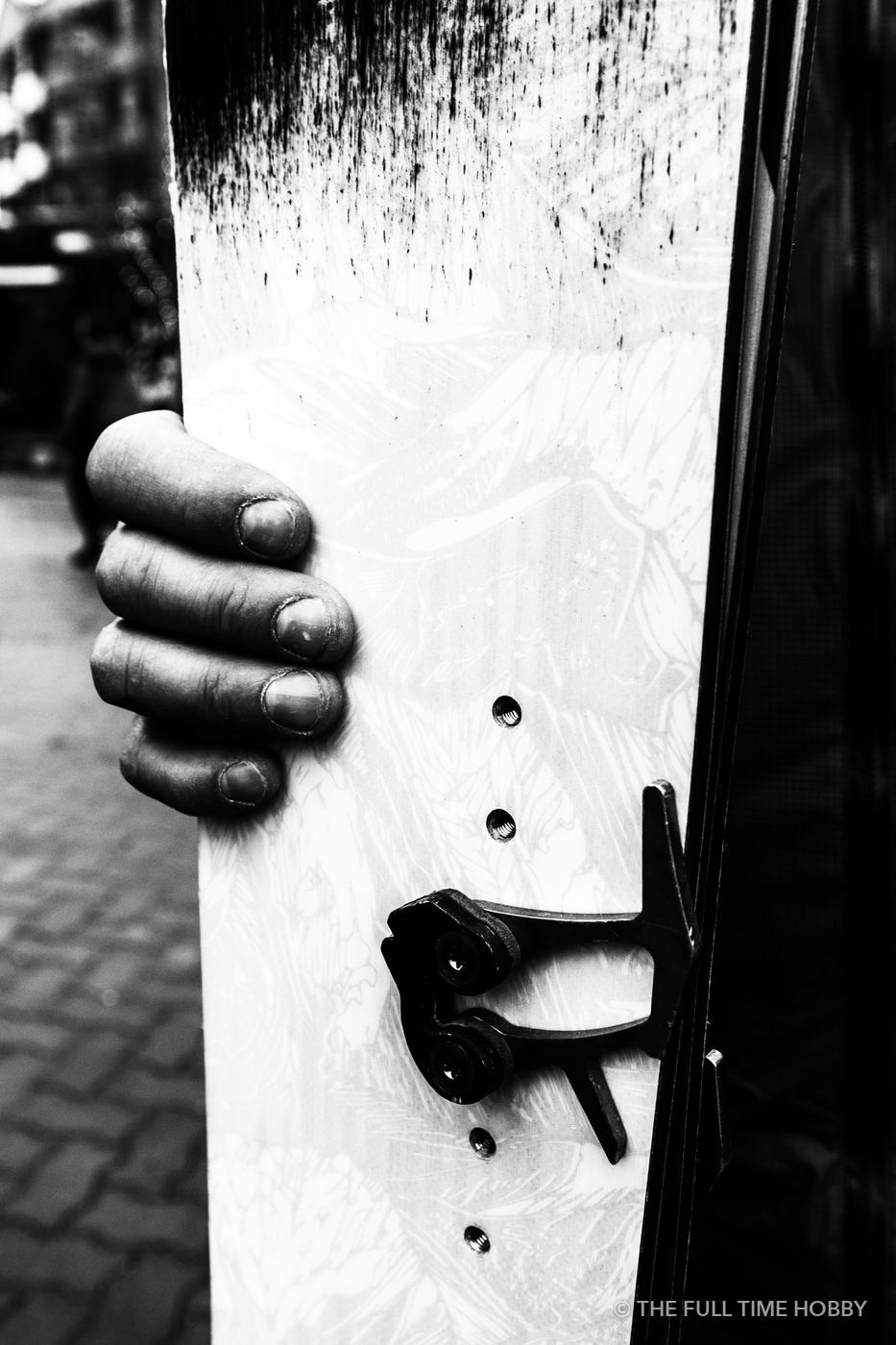Hand on the Board, Whistler, BC