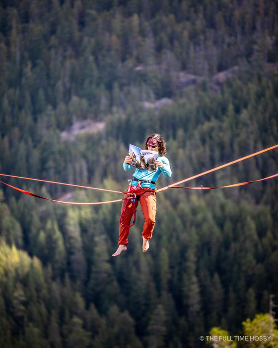 Highliner Over the Forest, Top of the Stawamus Chief, Squamish, BC
