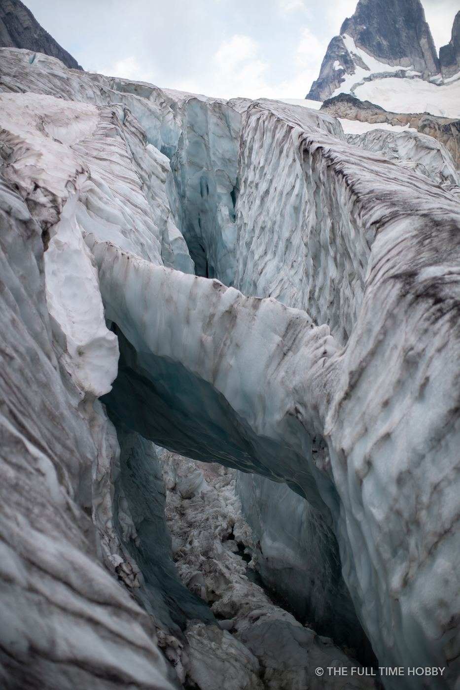 Inside a Crevasse, Bugaboo Provincial Park, BC