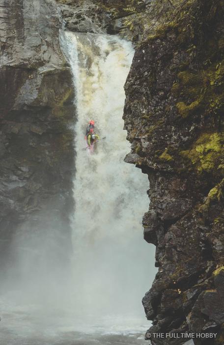 Kayaker in the Mist, Mamquam River, Squamish, BC