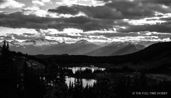 Lake Under Storm Clouds, Panorama Ridge, Garibaldi Provincial Park, BC