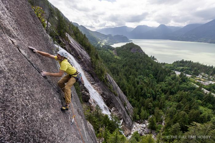 Long Reach Over Howe Sound, Zen Garden, near Shannon Falls, Squamish, BC