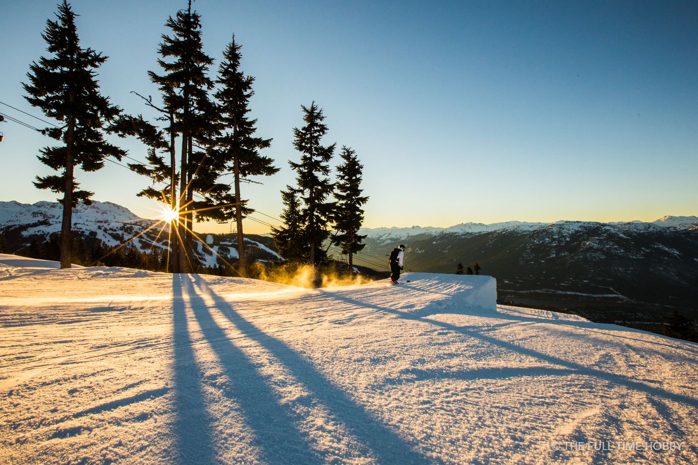 Long Shadows at Sunset, Black Tusk, Garibaldi Provincial Park, BC