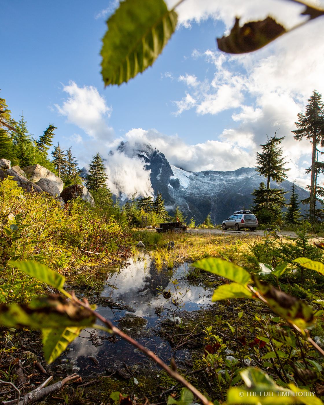 Mountain Pond Morning, Bella Coola, BC