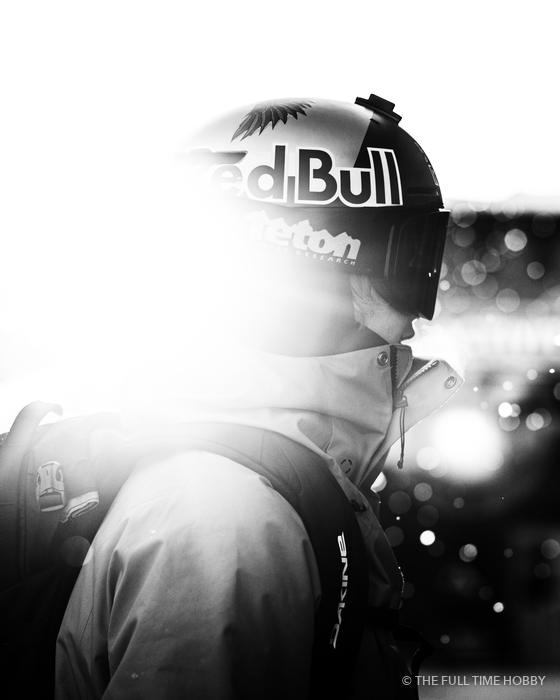 Red Bull Helmet Close-Up, Jackson, Wyoming