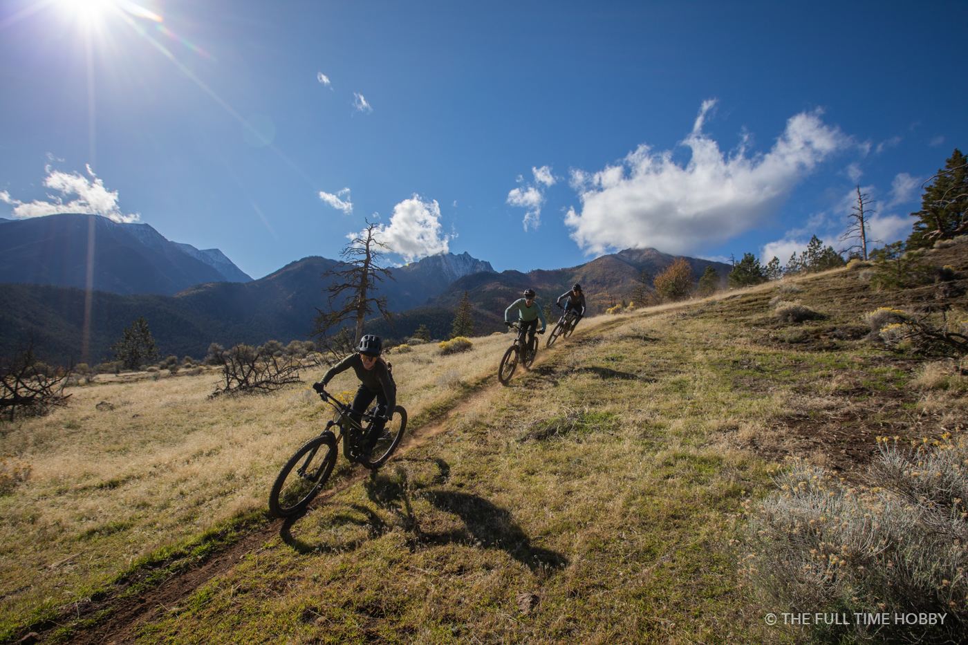 Riders on the Alpine Meadow, Williams Lake and Lillooet, BC
