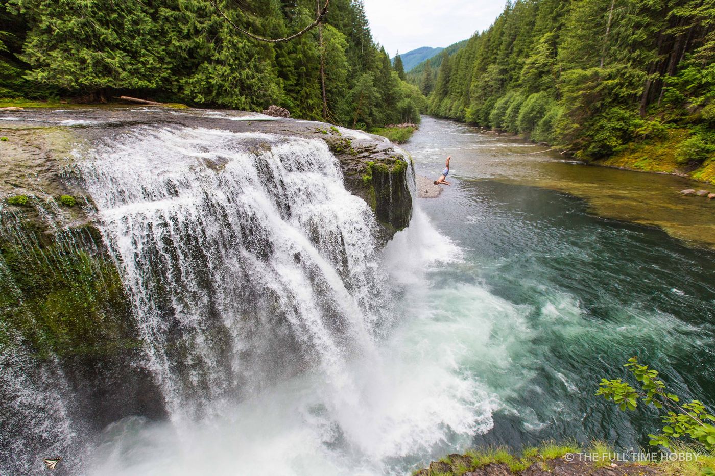 River Falls, Lower Lewis River Falls, Washington