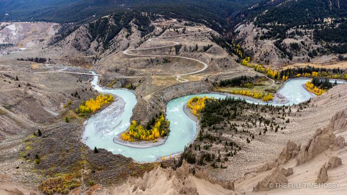 River Oxbows From Above, Williams Lake and Lillooet, BC