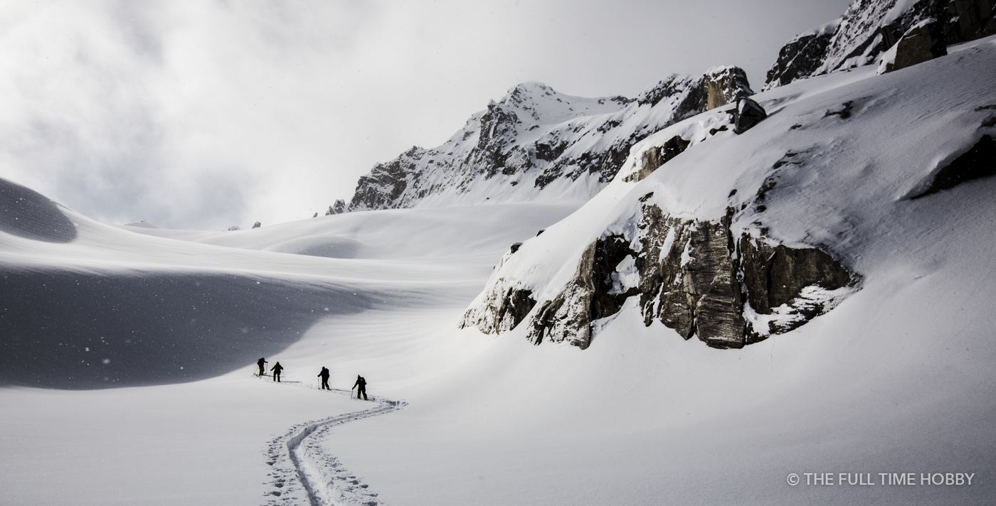 Rope Team on the Glacier, Duffey Lake Provincial Park, BC