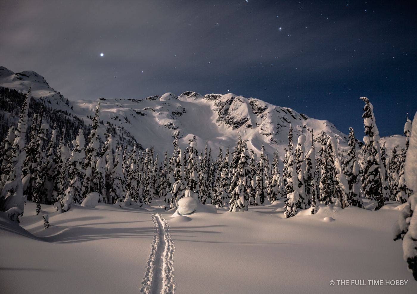 Snowy Basin at Dusk, Duffey Lake Provincial Park, BC