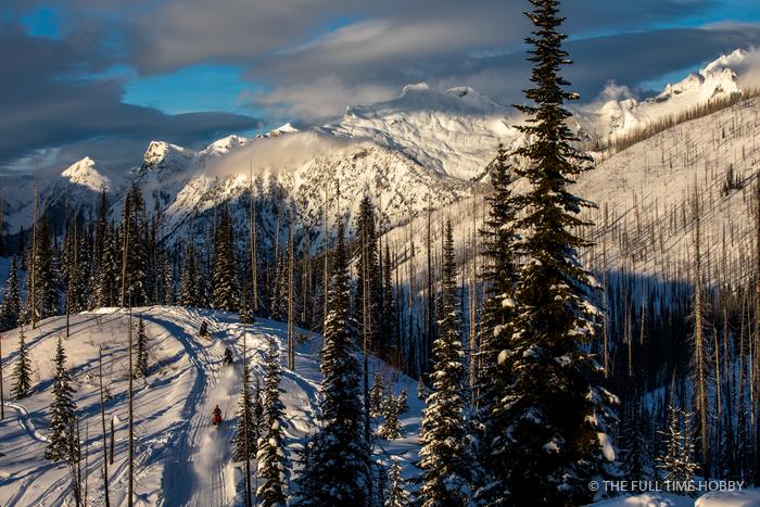 Snowy Road to the Peaks, Revelstoke, BC