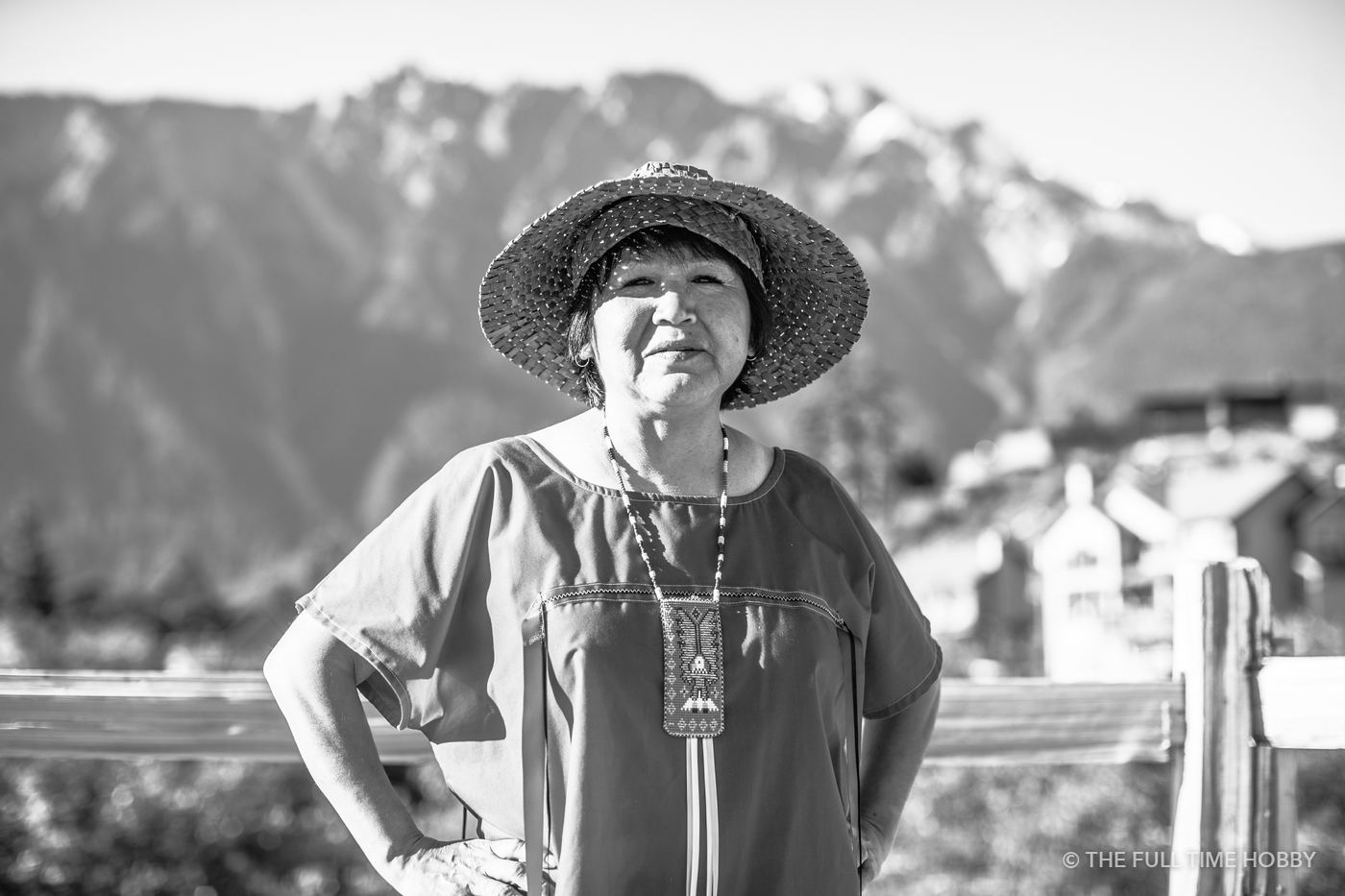 Sun Hat Portrait, Whistler, Pemberton and Squamish, BC