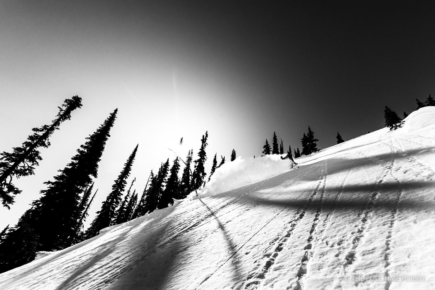 Tracks Into the Light, Mike Wiegele Helicopter Skiing, Blue River, BC