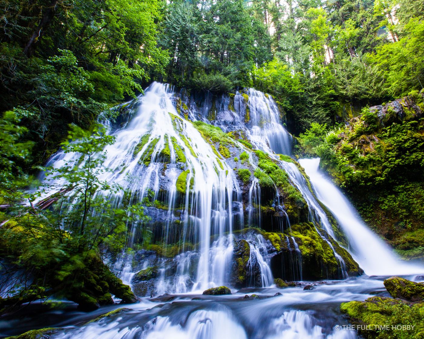 Tropical Cascade, Panther Creek Falls, Washington