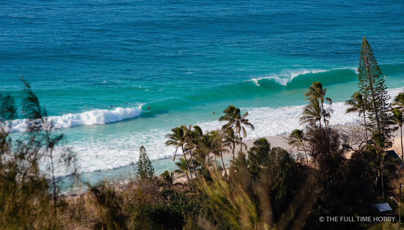 Tropical Surf Coast, Banzai Pipeline, North Shore, Oahu, Hawaii
